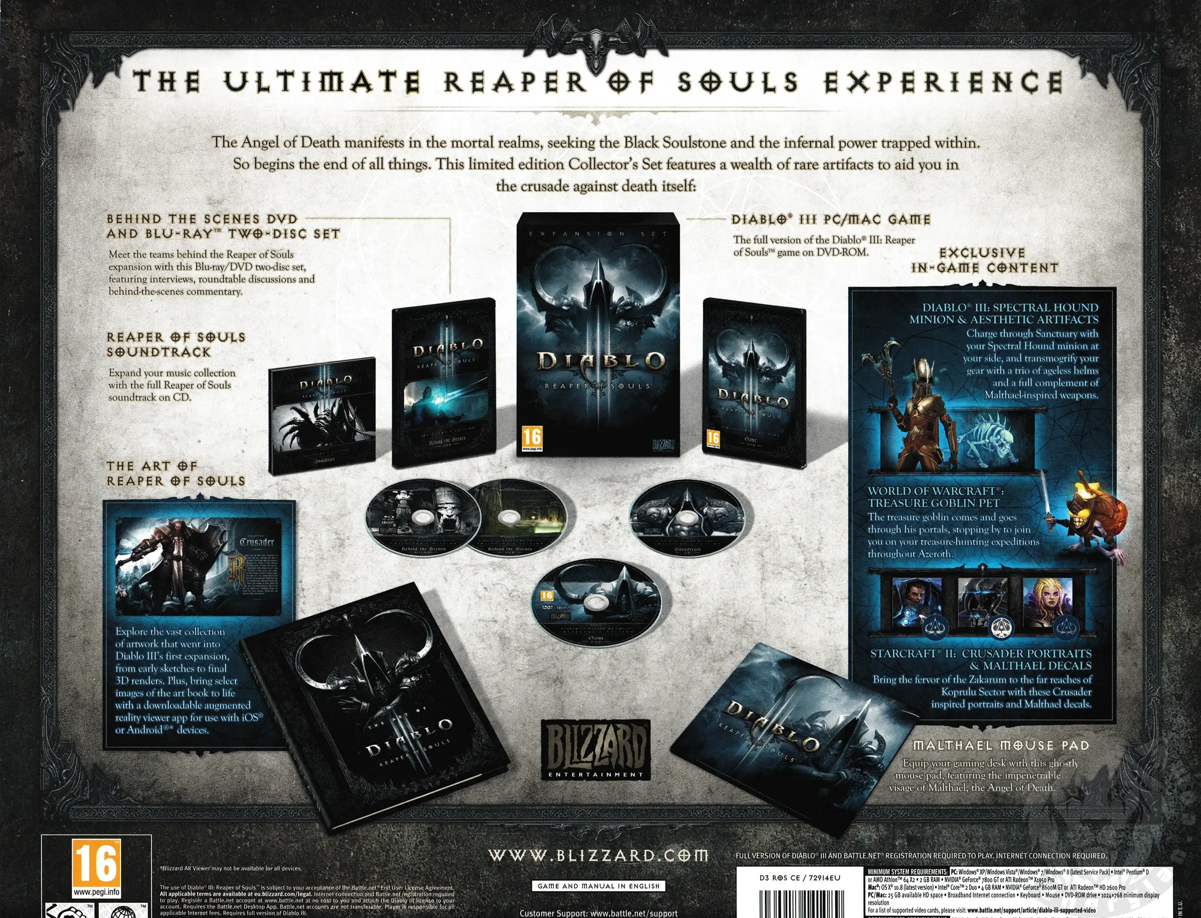 Diablo III Reaper of Souls Content