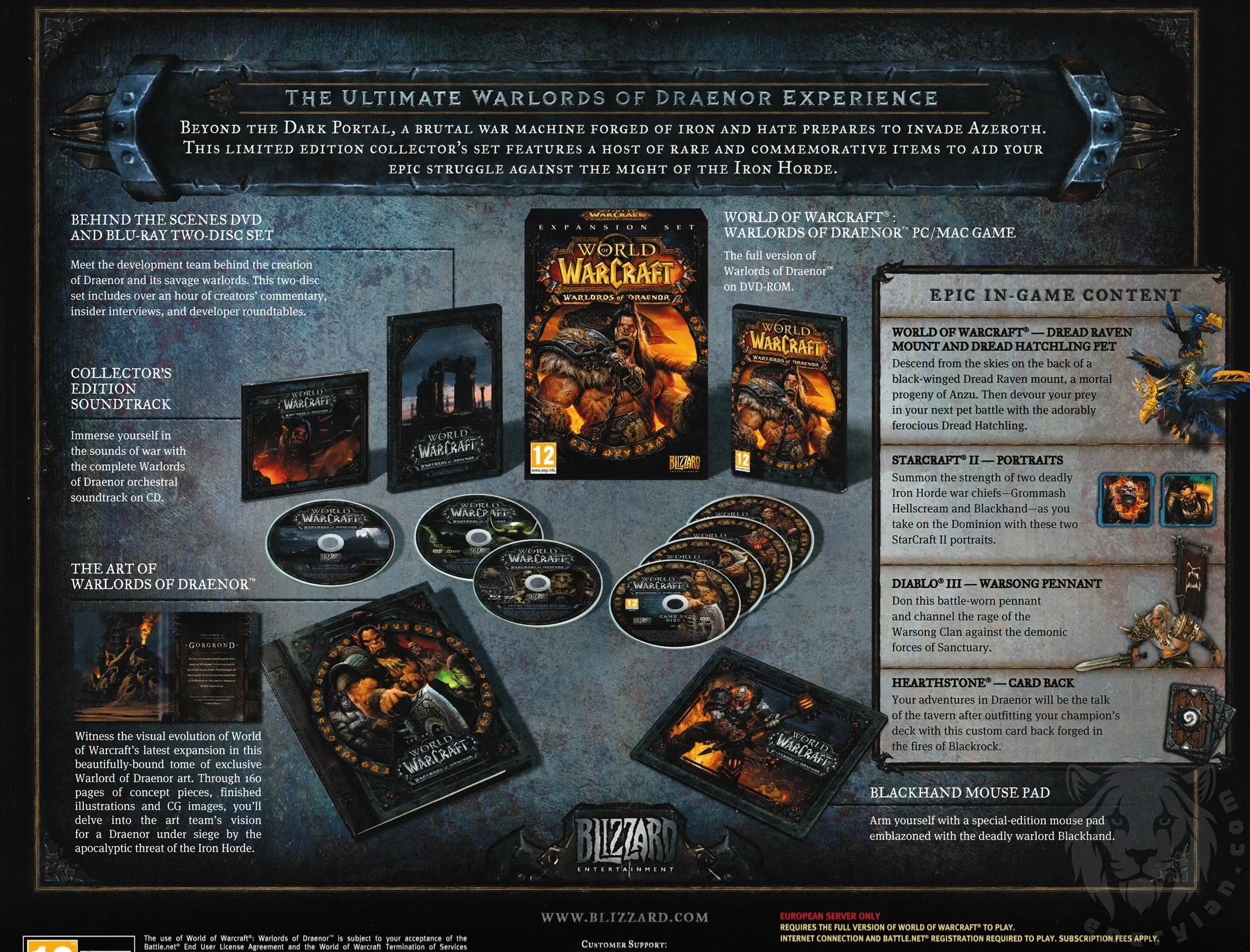 WoW Warlords of Draenor Content